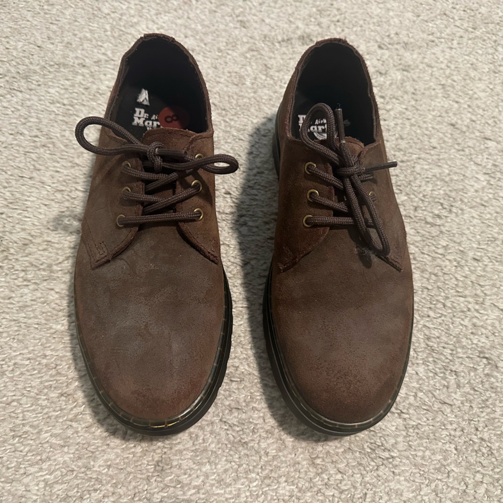 Dr. Martens Brown Suede oxfords